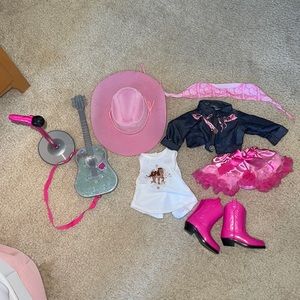 American Girl Doll Cow Girl Set
